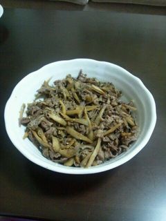 ☆牛肉とごぼうの煮物☆-レシピのメイン写真