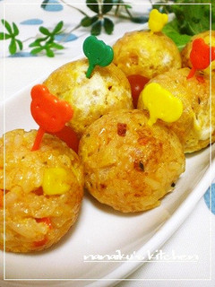 オムライスボール-レシピのメイン写真