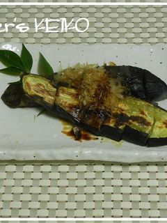 【農家のレシピ】皮も食べよう♪焼きなす-レシピのメイン写真