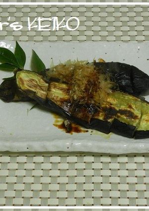 【農家のレシピ】皮も食べよう♪焼きなす-レシピのメイン写真