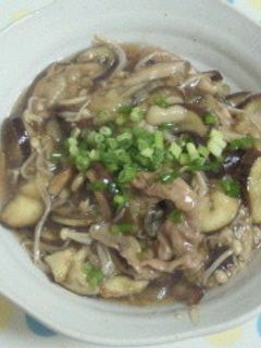 茄子ときのこのあんかけ炒め-レシピのメイン写真