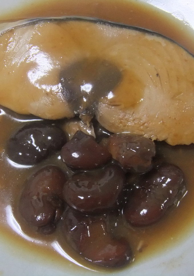 かつおとしょうゆ豆の味噌煮-レシピのメイン写真
