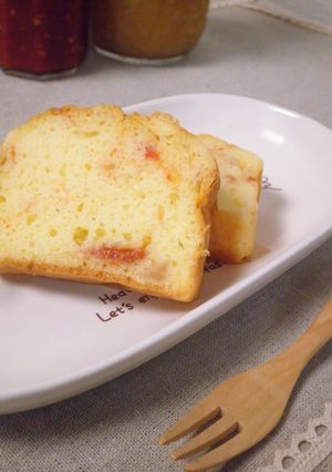 りんご&トマトジャムdeヨーグルトケーキ-レシピのメイン写真