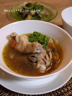 クコの実とトマト、舞茸の薬膳スープ-レシピのメイン写真