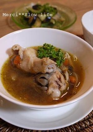 クコの実とトマト、舞茸の薬膳スープ-レシピのメイン写真