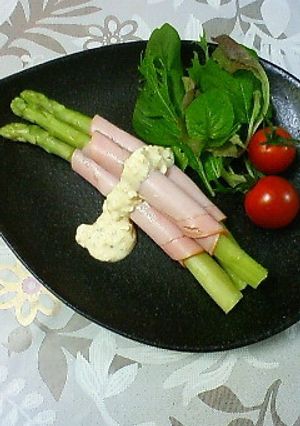 ハムとアスパラのオードブル風サラダ-レシピのメイン写真