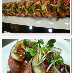รูปของ マグロといちじくの、バルサミコソース～♪