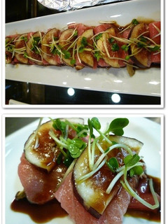 マグロといちじくの、バルサミコソース~♪-レシピのメイン写真