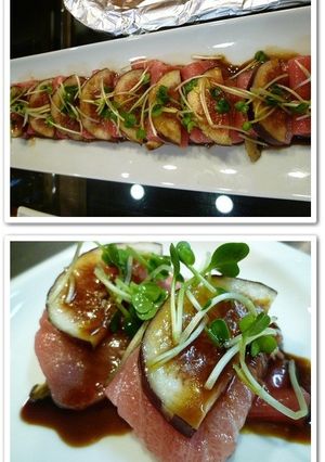 マグロといちじくの、バルサミコソース～♪-レシピのメイン写真
