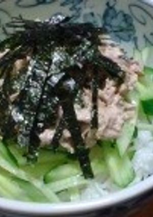 ツナマヨときゅうりの☆すし丼-レシピのメイン写真