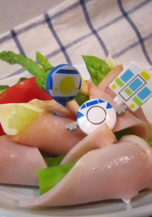 お弁当に!チーアスパラのハム巻き-レシピのメイン写真