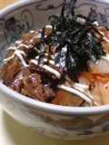 さんま缶とキムチの☆すし丼