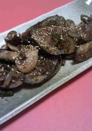 ナスの炒め物（ガジポックン）☆韓国料理☆-レシピのメイン写真