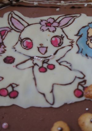 キャラデコケーキ☆チョコペン-レシピのメイン写真