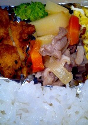 麺つゆ大さじ2弱！肉じゃが♡お弁当用♡-レシピのメイン写真