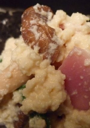 ビニール袋で簡単！ロースハムの白和え-レシピのメイン写真