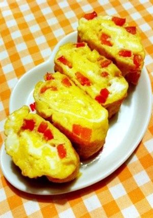 お弁当に♪パプリカin卵焼き-レシピのメイン写真