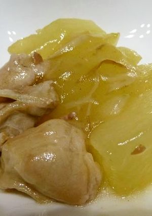 冬瓜と鶏もも肉のトロトロ煮込み~♪-レシピのメイン写真