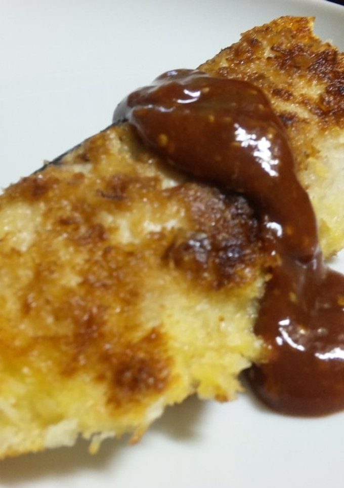 はまちのパン粉焼き～粒マスタードソース-レシピのメイン写真