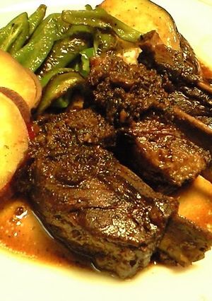 圧力鍋でスペアリブのバルサミコ煮-レシピのメイン写真
