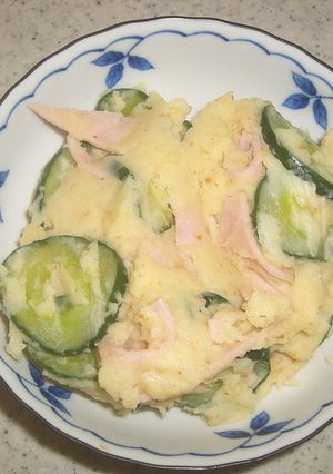 ゴマドレポテトサラダ-レシピのメイン写真