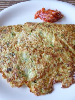残った餃子の具で!チヂミ風お焼き☆-レシピのメイン写真