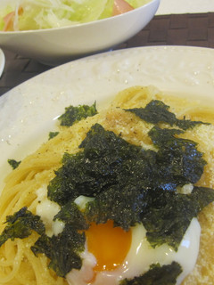 温玉チーズパスタ-レシピのメイン写真