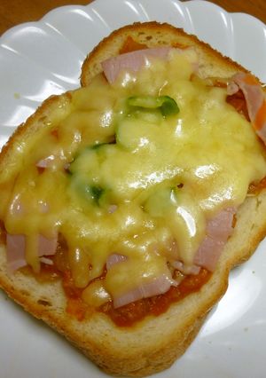 簡単～朝食にピザトースト-レシピのメイン写真