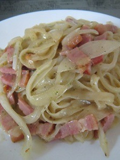 簡単5分で本格クリーム生パスタ-レシピのメイン写真