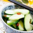 黒瓜のピリ辛昆布茶漬け♬