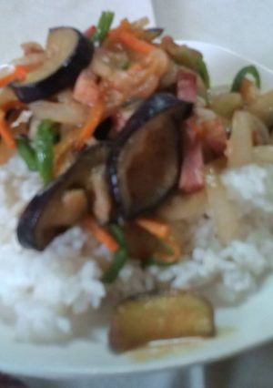 簡単やさい丼-レシピのメイン写真