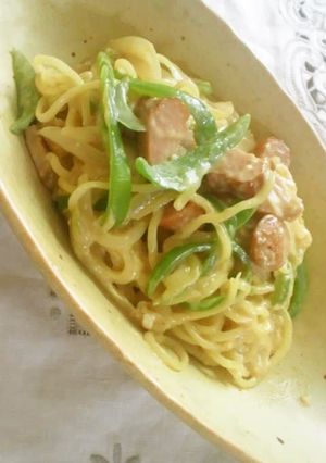 簡単★短時間★カルボナーラ風☆焼きそば-レシピのメイン写真