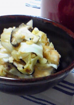 鶏とキャベツの味噌バター蒸し＊-レシピのメイン写真