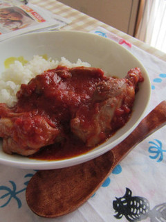 鶏肉のトマトソース煮込み-レシピのメイン写真