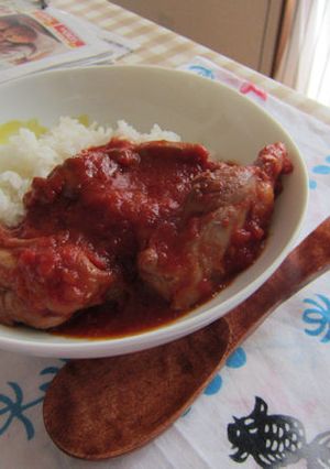 鶏肉のトマトソース煮込み-レシピのメイン写真