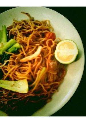 焼きそばに柚子♡-レシピのメイン写真