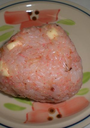 明太子とチーズのおにぎり-レシピのメイン写真