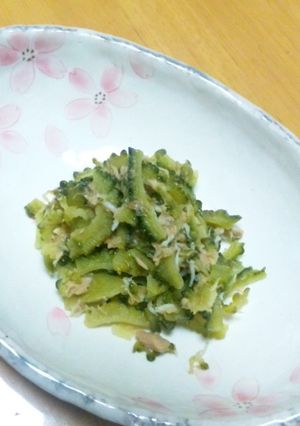 ご飯のおともに！苦くないゴーヤ-レシピのメイン写真