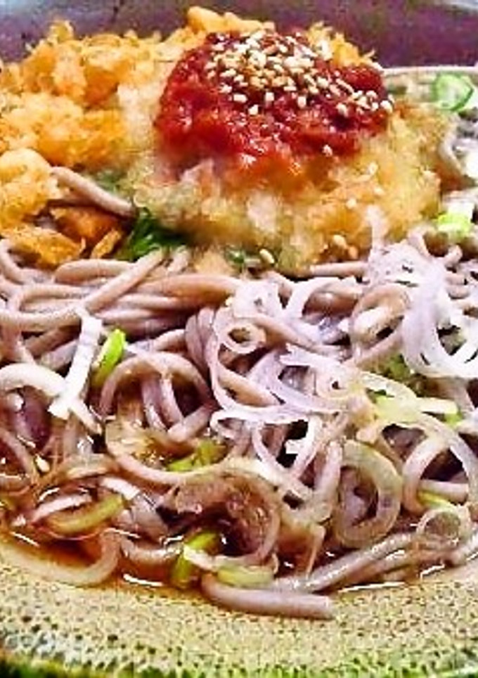 さっぱり涼食！ぶっかけ風の梅おろしそば-レシピのメイン写真