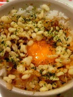 【朝食!夜食にいかが?鰹節☆卵かけご飯】-レシピのメイン写真