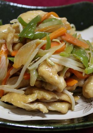 鶏肉と野菜の炒め～中華風～-レシピのメイン写真