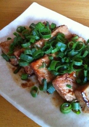 マグロの生姜焼き♪( ´θ｀)ノ-レシピのメイン写真