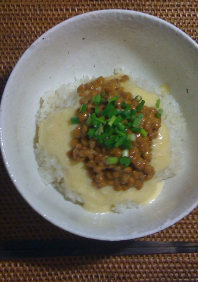 山芋のとろろ＆納豆のばくだん丼-レシピのメイン写真
