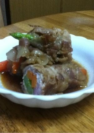 野菜の肉巻き-レシピのメイン写真