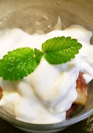 簡単水切りヨーグルトとイチジクのドルチェ-レシピのメイン写真