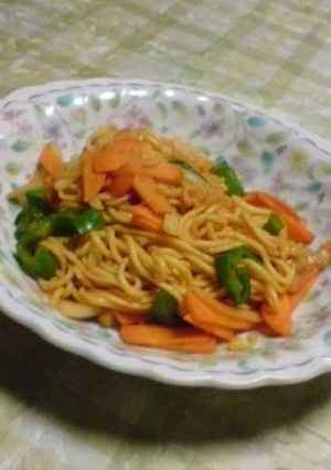 焼きそば　ケチャップ味♥-レシピのメイン写真