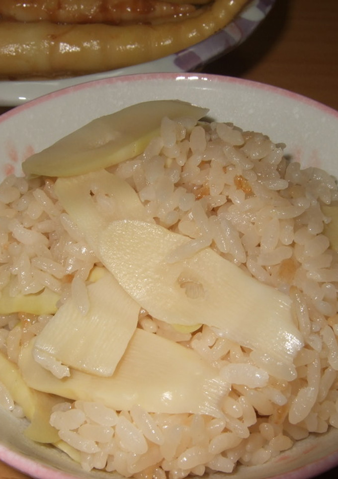 できちゃった♪私のたけのこ炊き込みご飯-レシピのメイン写真