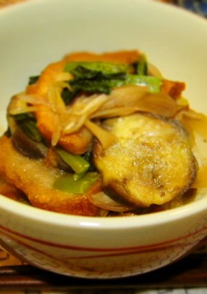 肉なしでも満足☆夏の仙台麩丼-レシピのメイン写真