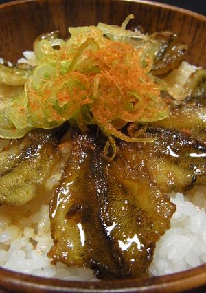 ハゼチリ丼-レシピのメイン写真