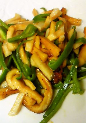 菜青椒肉絲-レシピのメイン写真